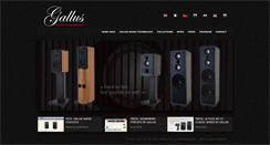 Desktop Screenshot of gallus-audio.com